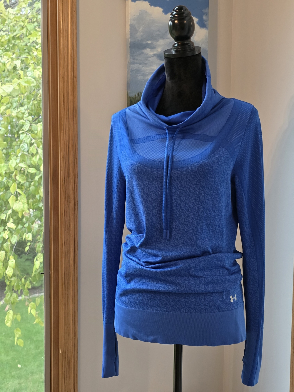 Women's Under Armour Threadborne Performance, Vibrant Royal Blue- Large